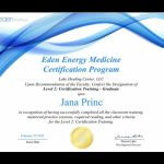 Eden Energy Medicine Level 2 Certificate